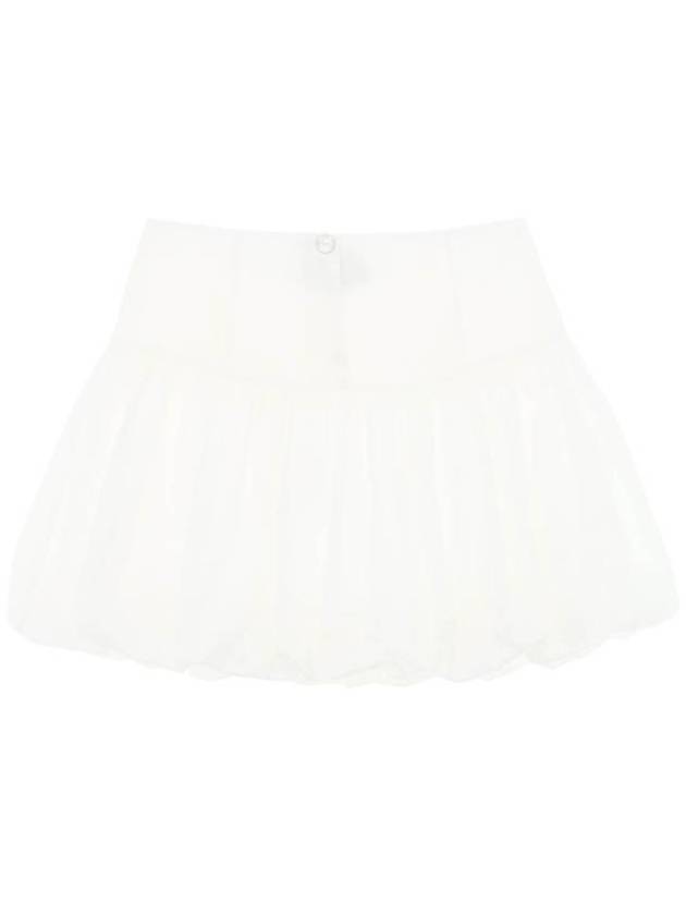 Globo Mini A Line Skirt White - PALOMA WOOL - BALAAN 1