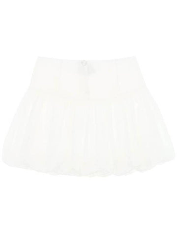 Globo Mini A Line Skirt White - PALOMA WOOL - BALAAN 1