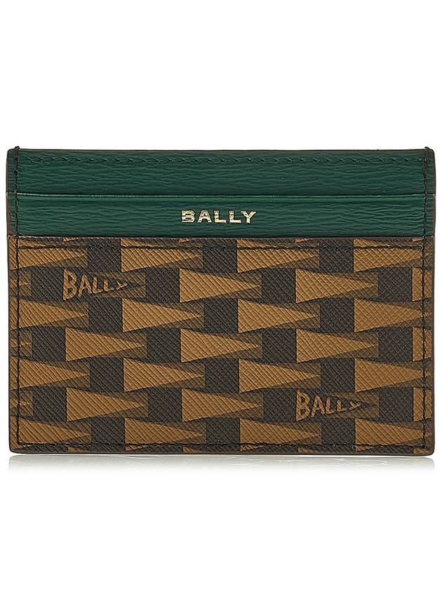 Men's logo print card holder PNT C CARD CASE I8I4O - BALLY - BALAAN 1