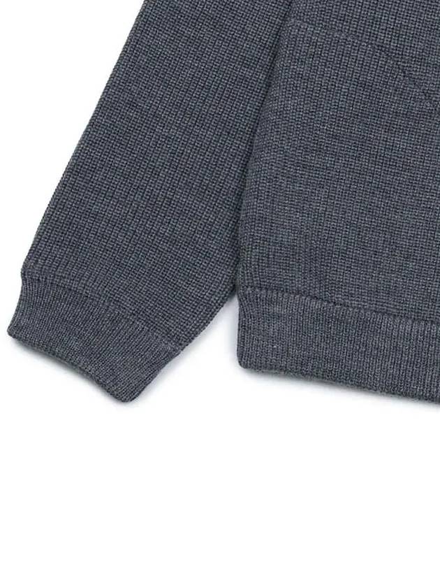 Skipper Wool Cardigan Grey - ANDERSEN-ANDERSEN - BALAAN 5