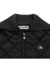 woven down quilting full zip-up windproof 2812LXKCCHARCOAL - BLACK&WHITE - BALAAN 3