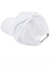 Eagle Logo Ball Cap White - EMPORIO ARMANI - BALAAN 4