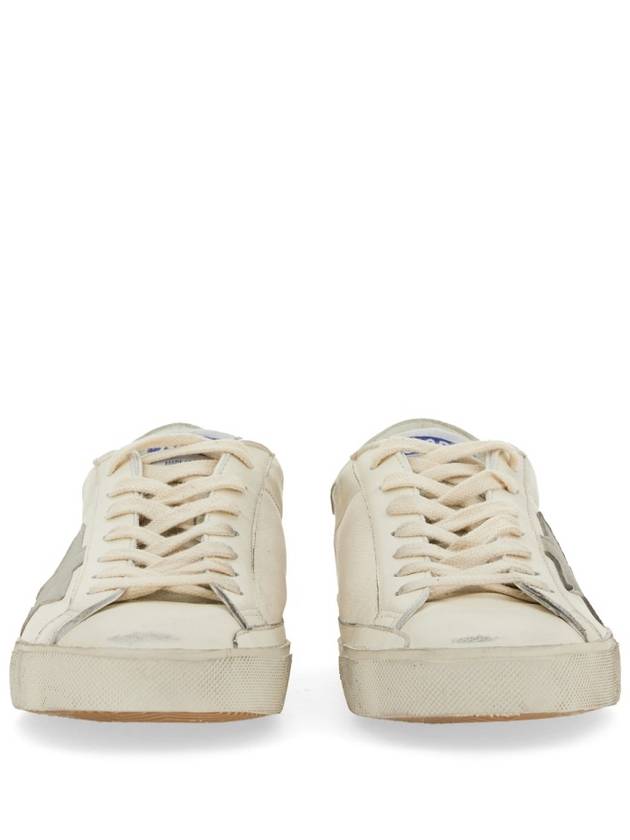 Super Star Suede Leather Low Top Sneaker White - GOLDEN GOOSE - BALAAN 8