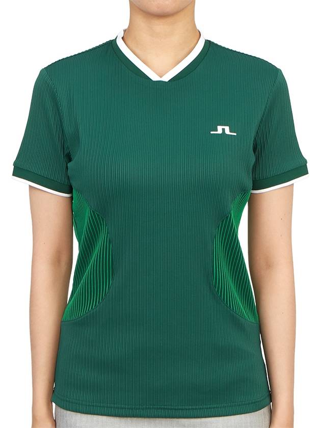 Golf wear women s short sleeve t shirt GWJT07583 M374 - J.LINDEBERG - BALAAN 2