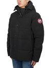 Wyndham Logo Patch Padding Black - CANADA GOOSE - BALAAN 4