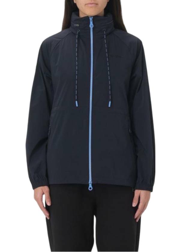 Mirissa Mid Length Windbreaker Navy - DUVETICA - BALAAN 1