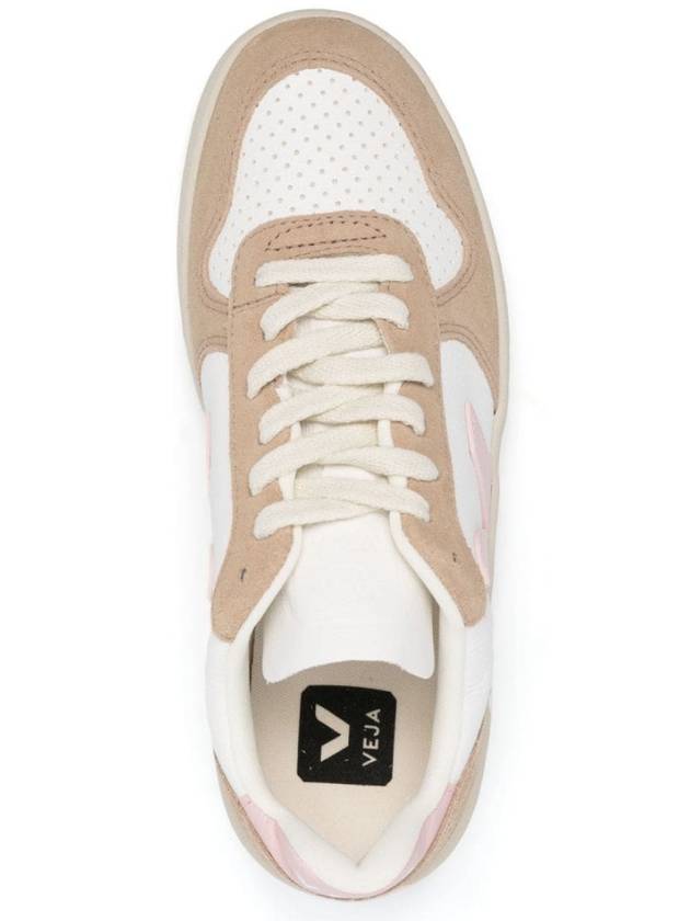 V-10 Chromefree Leather Sneakers - VEJA - BALAAN 4