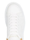 Oversole Gold Tab Low Top Sneakers White - ALEXANDER MCQUEEN - BALAAN 6