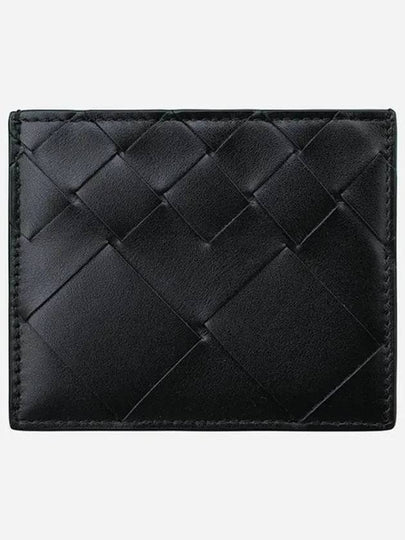 Intrecciato Card Wallet Black - BOTTEGA VENETA - BALAAN 2