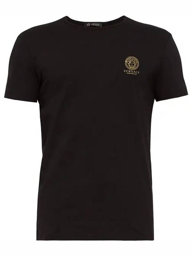 Underwear Medusa logo print crew neck cotton jersey short sleeve tshirt - VERSACE - BALAAN 1