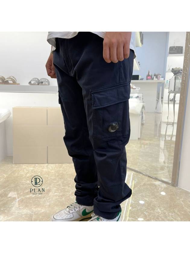 Men's Garment Dyed Skinny Pants Navy - CP COMPANY - BALAAN 2