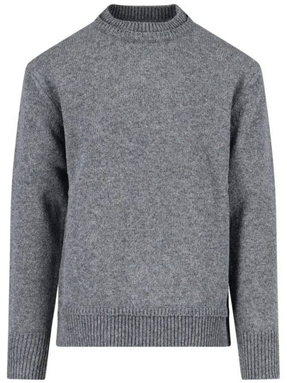 Back Stitch Elbow Patch Knit Top Grey - MAISON MARGIELA - BALAAN 2