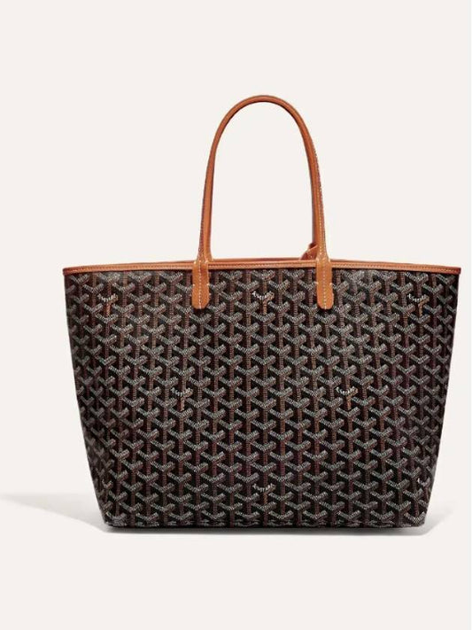 Saint Louis bag PM black tan tote shoulder - GOYARD - BALAAN 2