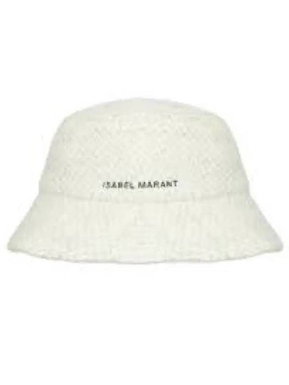 Men's Denji Bucket Hat White - ISABEL MARANT - BALAAN 2