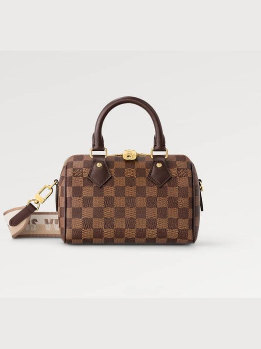 Speedy Bandouliere 20 Damier Tote Bag Brown - LOUIS VUITTON - BALAAN 2