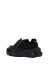 System Panel Low-Top Sneakers Black - PRADA - BALAAN 4