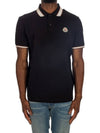 logo patch polo shirt - MONCLER - BALAAN 1