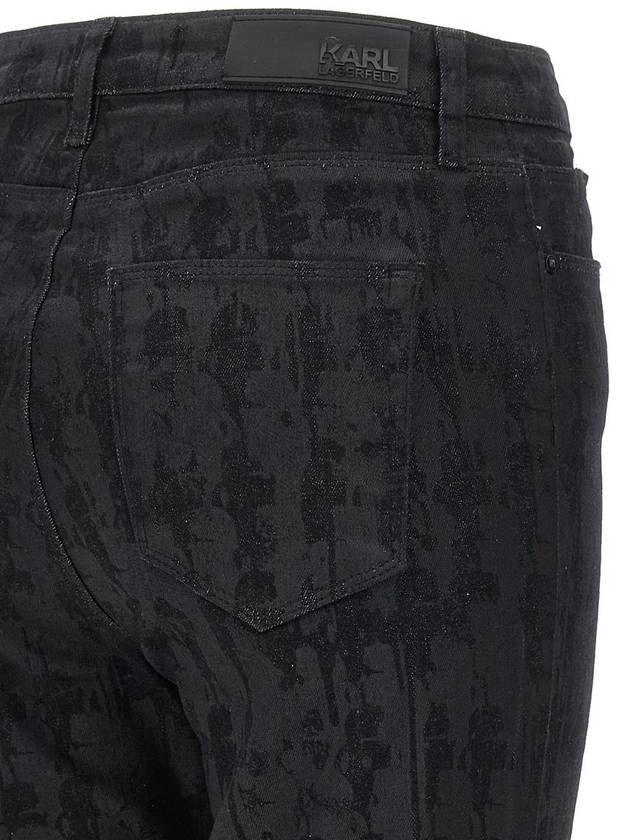 Karl Lagerfeld 'Aop' Jeans - KARL LAGERFELD - BALAAN 4