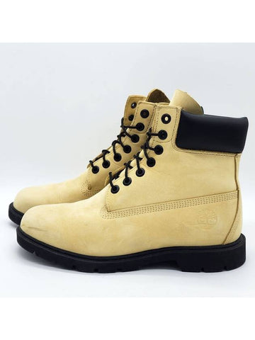 Men s Premium 6 inch Waterproof Walker Combat Boots Yellow - TIMBERLAND - BALAAN 1