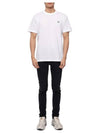 Cotton Jersey Compass Patch Short Sleeve T Shirt White - STONE ISLAND - BALAAN 4