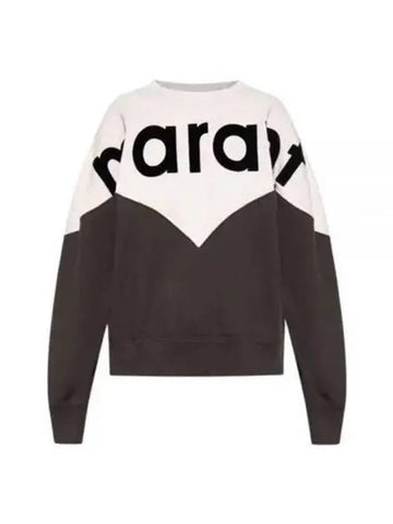 Houston Logo Sweatshirt Black Multicolor SW0006FAA1M08E02FK - ISABEL MARANT - BALAAN 1