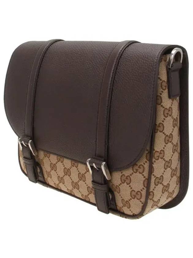 GG Supreme Cross Bag Beige Brown - GUCCI - BALAAN 3