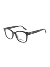 Eyewear Square Acetate Eyeglasses Black - MONTBLANC - BALAAN 1