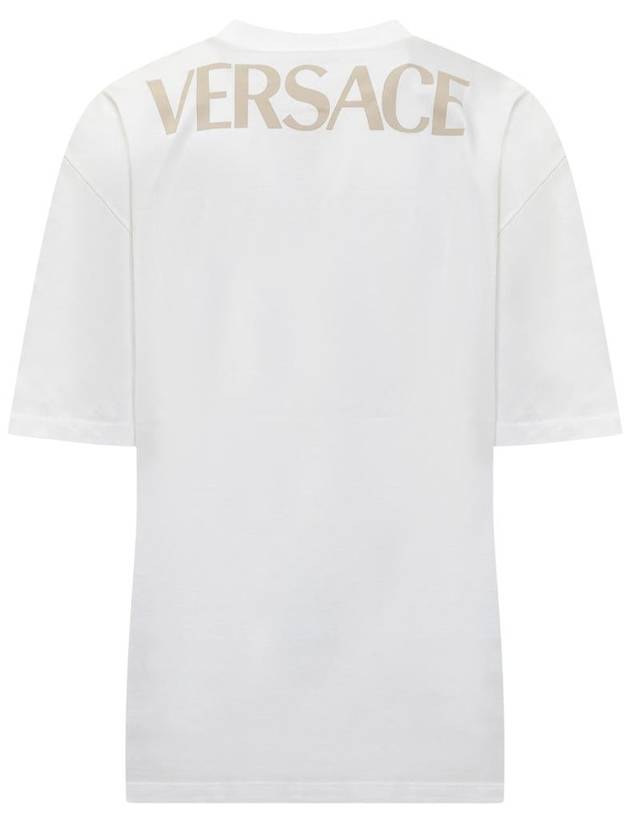 Versace T-Shirt With La Coupe De Dieux Print - VERSACE - BALAAN 2