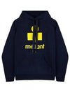 Miley Big Logo Hoodie Navy - ISABEL MARANT - BALAAN 2