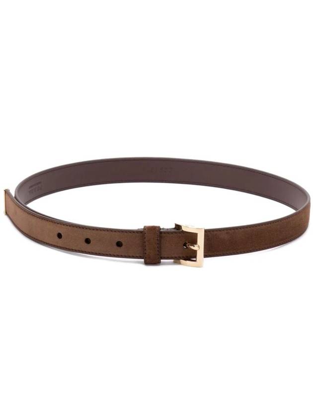 suede belt brown - PRADA - BALAAN 3