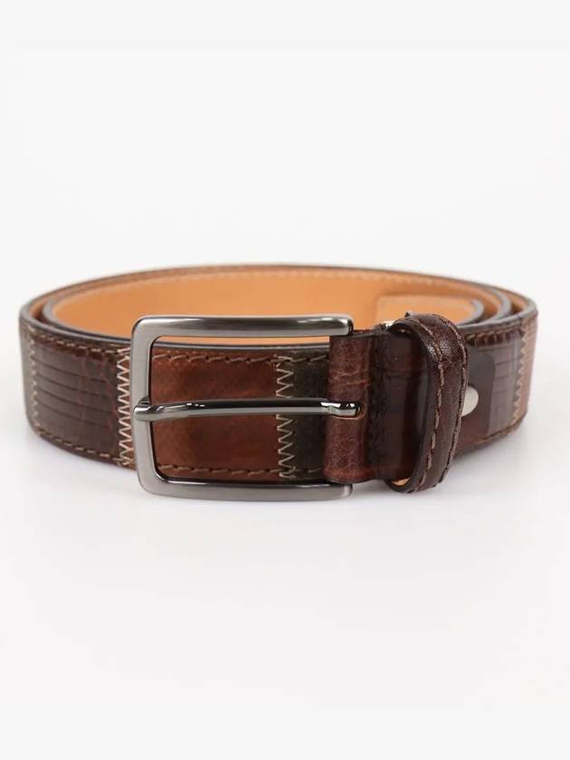 IKALOOK ITALY Casual Leather Color Cube Fashion Belt BE103 - IKALOOOK - BALAAN 2