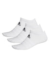 Low Cut Socks 3 Pack White - ADIDAS - BALAAN 1