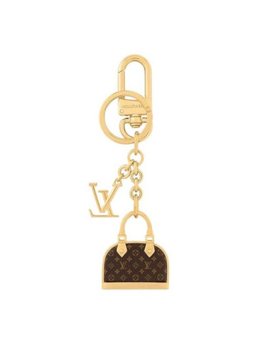 Alma Bag Charm Gold Brown - LOUIS VUITTON - BALAAN 1