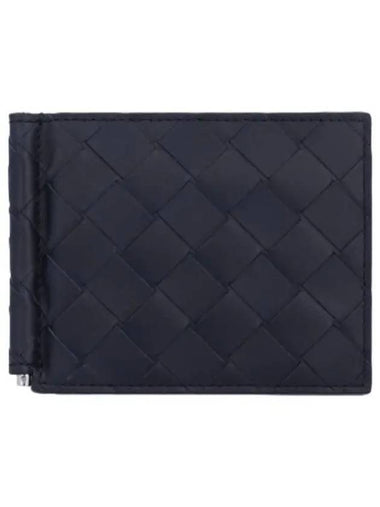 Intrecciato clip type money wallet space new sage - BOTTEGA VENETA - BALAAN 1