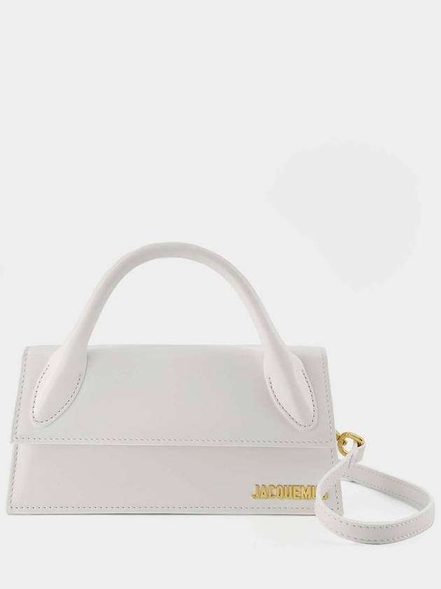 Le Chiquito Leather Tote Bag White - JACQUEMUS - BALAAN 2