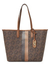 Eliza Tote Bag 30H3GZAT7B BRN LUGGAGE - MICHAEL KORS - BALAAN 1