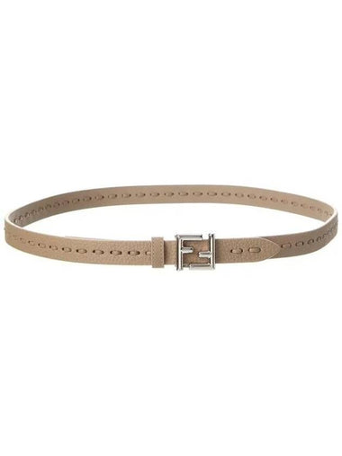 Big Dot Taupe Celeria Belt Grey - FENDI - BALAAN 1