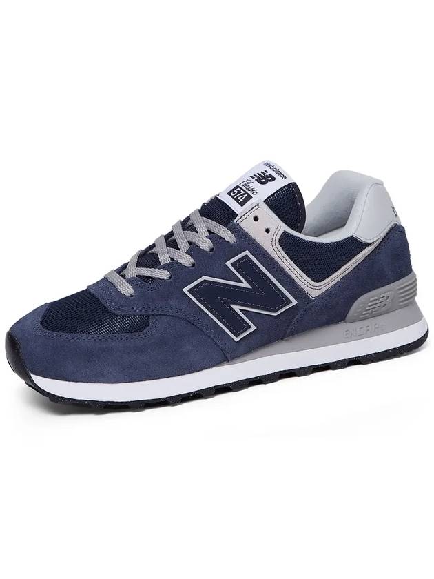 574 Low Top Sneakers Navy - NEW BALANCE - BALAAN 6