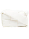 Padded Tech Mini Cassette Cross Bag White - BOTTEGA VENETA - BALAAN 1