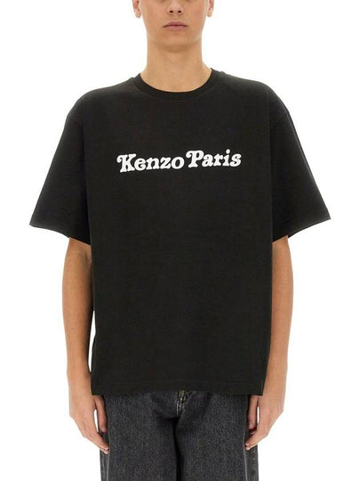 Verdy Market Logo Oversized Cotton Short Sleeve T-Shirt Black - KENZO - BALAAN 2