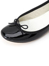 Women's Cendrillon Leather Ballerinas Flat Black - REPETTO - BALAAN 8