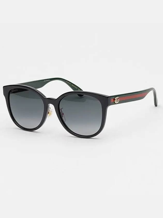 Eyewear Round Sunglasses Black - GUCCI - BALAAN 4