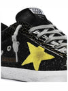 Superstar Crocodile Low Top Sneakers Black - GOLDEN GOOSE - BALAAN 4