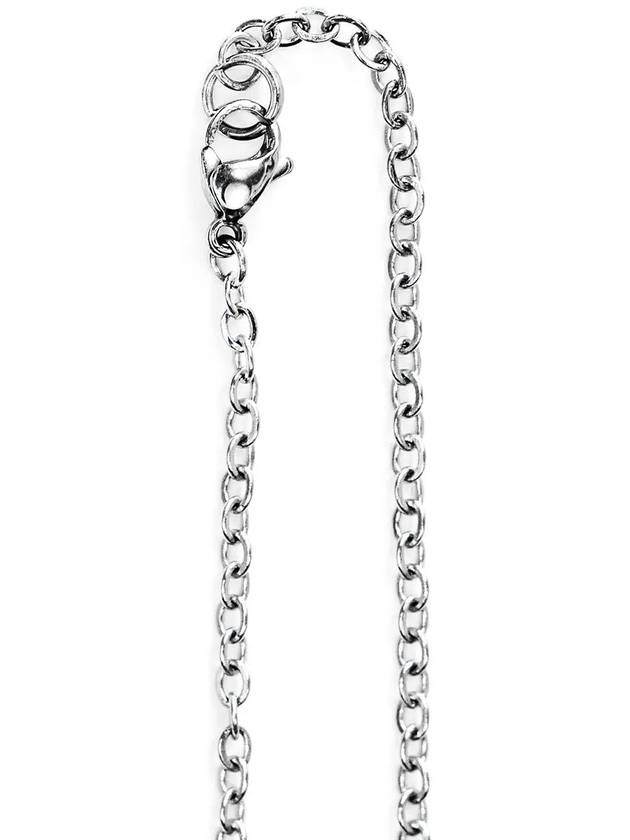 Rose Key Necklace Silver - UNALLOYED - BALAAN 4