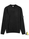 Fleece Knit Top Black - CP COMPANY - BALAAN 2