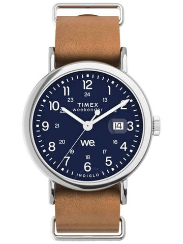 Timex Weekender Quartz Blue Dial Watch TW2W86800 - TIMEX - BALAAN 1