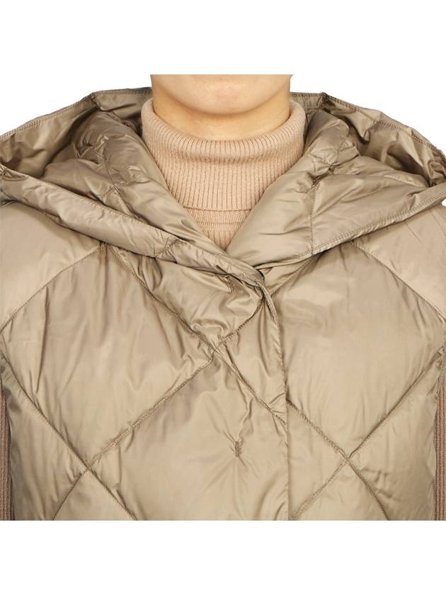 Frutto Padded Vest Beige - MAX MARA - BALAAN 8