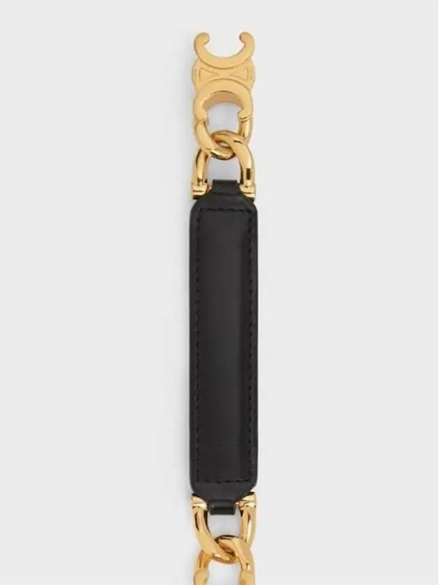 Small Gourmet Triomphe Belt Black - CELINE - BALAAN 4