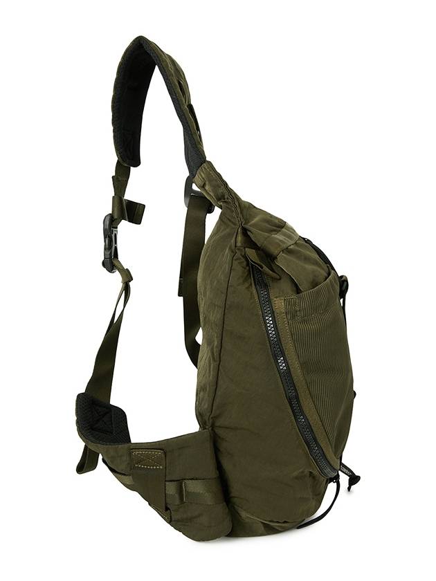 Nylon B Cross Bag Green - CP COMPANY - BALAAN 3