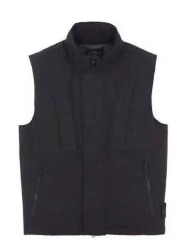 Ghost Piece O-Ventile Down Vest Black - STONE ISLAND - BALAAN 2